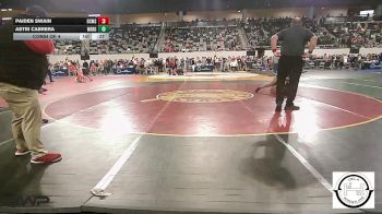 161 lbs Consi Of 4 - Paiden Swain, Del City Middle School vs Astri Cabrera, Warner Girls