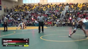 190 lbs Champ. Round 1 - Dillon King, GARAWAY vs Moses Schwartz, CONNEAUT