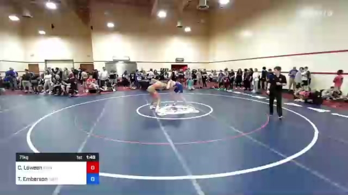 71 kg Cons 64 #2 - Colton Loween, Pinnacle Wrestling Club vs Tyren ...