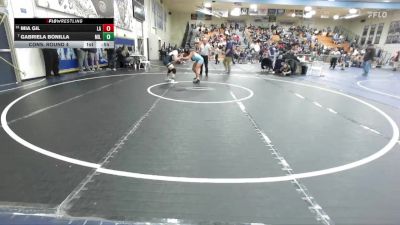 125 lbs Cons. Round 4 - Mia Gil, Los Alamitos vs Gabriela Bonilla, Millikan