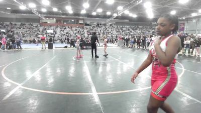 75 lbs Champ. Rd Of 32 - Isabella Brown, Team Real Life Wrestling vs Harley Orians, Gold Rush Wrestling