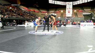 All Cadet Boys Freestyle Lower - 138 lbs Champ. Round 2 - Lucius Sabater, Brawley Wrestling Academy vs Dylan Morton, Brawlers Wrestling Club