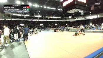 132 lbs Champ. Round 2 - Malakai Mack, Camas vs Javier Lopez-Velasco, Liberty Bell