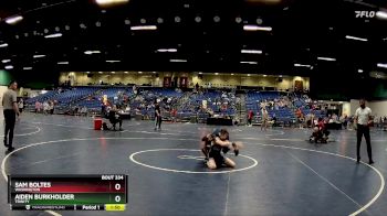 106 lbs Semifinal - Aiden Burkholder, Trinity vs Sam Boltes, Washington