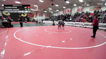 235 lbs 7th Place Match - NyKierra Jackson, Cerritos vs Allison Cortes, Rio Mesa