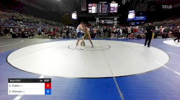 285 lbs Cons 64 #2 - Clayton Frehn, Kansas vs Zachary Pittman, Nebraska