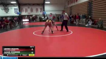 152 lbs Round 1 - Samuel Schneider, Clear Creek-Amana vs Jeffrey McDanel, Prairie City Monroe