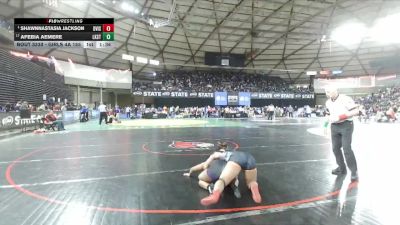 Girls 4A 155 lbs Champ. Round 2 - Shawnnastasia Jackson, Davis (Girls) vs Afebia Aemere, Lake Stevens (Girls)
