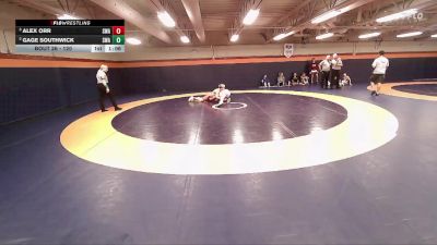120 lbs Semifinal - Alex Orr, Sanderson Wrestling Academy vs Gage Southwick, Sanderson Wrestling Academy