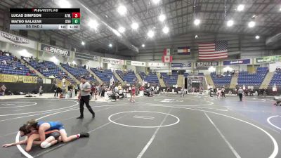 109 lbs Rr Rnd 2 - Lucas Simpson, Athlos Wrestling vs Mateo Salazar, Steel City Reloaded WC
