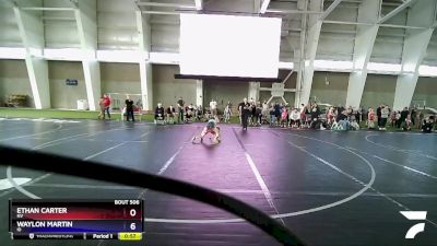 56 lbs Quarterfinal - Ethan Carter, NV vs Waylon Martin, ID