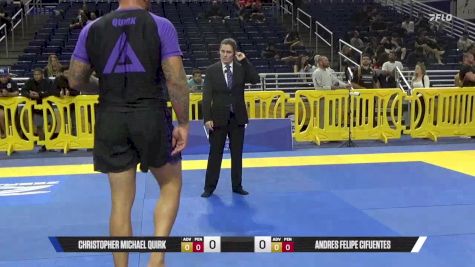 Andres Felipe Cifuentes vs Christopher Michael Quirk 2025 Pan IBJJF Jiu-Jitsu No-Gi Championship