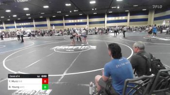 130 lbs Consi Of 4 - Yalitzi Muro, Dub Wrestling vs Braylynn Young, AATC (All American TC)