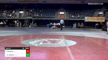 133 lbs Prelims - [Chris Delisle], University Of Rhode Island vs Casey Oleson, Treasure Valley Community College