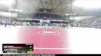 108 lbs Cons. Round 3 - Wyatt Berwald, Ascend Wrestling Academy vs Jase Mauch, Bethel AllStars Wrestling Club