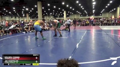 285 lbs Round 1 (32 Team) - Ari Montalvo, Florida Pitbulls vs Holden Corbin, Patriots WC Green