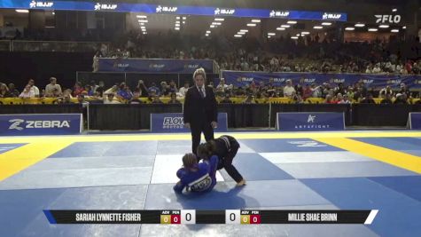 Sariah Lynnette Fisher vs Millie Shae Brinn 2026 Pan Kids Jiu-Jitsu IBJJF Championship