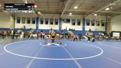 285 lbs Quarterfinal - Kip King, Wakefield vs Alex Bajoras, Saint John's Prep