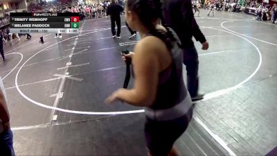 150 lbs Round 1 - Melanee Paddock, Double Dog Wrestling vs Trinity Wemhoff, CWO