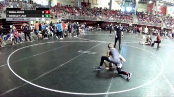 107 lbs Champ. Round 2 - Emma Arens, Crofton Bloomfield vs Brinkley Last, Battle Creek