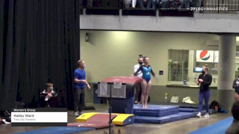 Hailey Ward - Women's Group, Twin City Twisters - 2021 Women's Xcel Region 4 Championships