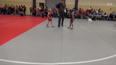 55 lbs Cons. Round 5 - Coen McDonough, Pursuit Wrestling Minnesota vs Enzo Ruth, Braham Warriors