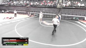 135 lbs Cons. Round 3 - Karson Lawrence, Copper Hills vs Trenton Caldwell, Davis