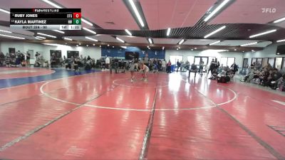 90 lbs Semifinal - Ruby Jones, Small Town Grims vs Kayla Martinez, Husky Wrestling