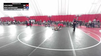 77 lbs 1st Place Match - Elias Inniss, Team Nazar Training Center vs Riley Katterhagen, B.A.M. Training Center