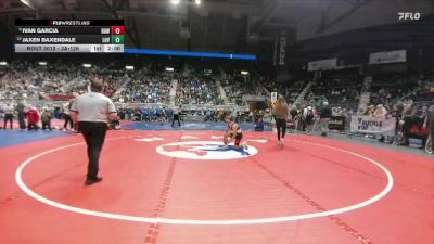 3A-126 lbs Champ. Round 1 - Ivan Garcia, Rawlins vs Jaxen Baxendale, Lovell