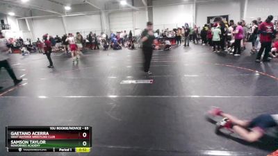 65 lbs Cons. Semi - Gaetano Acerra, West Wateree Wrestling Club vs Samson Taylor, NoWorries Academy