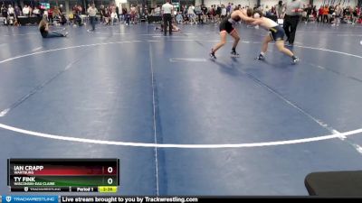 Silver 149 lbs Semifinal - Ian Crapp, Wartburg vs Ty Fink, Wisconsin-Eau Claire