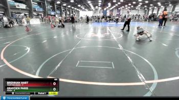 68 lbs Rd# 7- 10:45am Saturday Final Pool - Grayden Paris, POWA vs Brennan Hart, Team Michigan