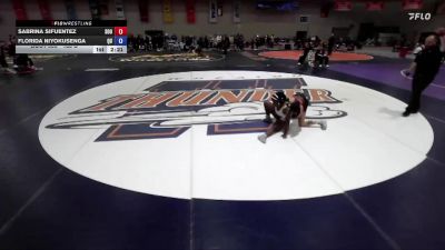 138 B 5th Place Match - Sabrina Sifuentez, Southern Oregon University vs Florida Niyokusenga, Quincy