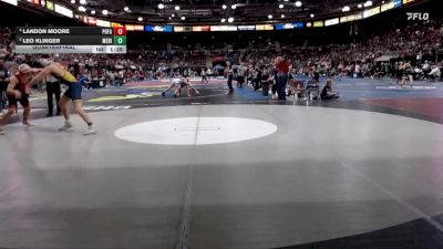 6A 175 lbs Quarterfinal - Leo Klinger, Meridian vs Landon Moore, Post Falls
