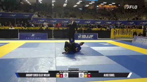 MILANEL MIKEE RUSTRATA vs ANAIS FRANSISCO 2026 Pan Kids Jiu-Jitsu IBJJF Championship