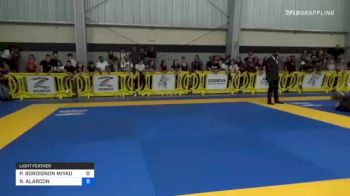 PAULO BORDIGNON MIYAO vs RICHARD ALARCON 2021 Pan IBJJF Jiu-Jitsu No-Gi Championship