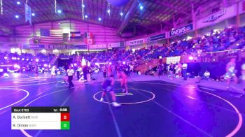 144 lbs Consi Of 16 #2 - Aaron Gorbett, Basement Brawlers vs Ricky Olmos, Montrose Elite