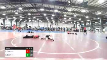 160 lbs Prelims - Liam Finn, Doughboy vs Carter Baer, Grainhouse Wrestling Club