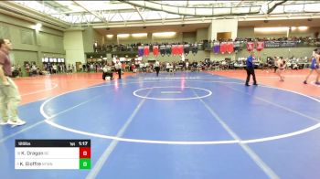 120 lbs Round Of 16 - Kaden Dragon, Bristol Central vs Kenna Gioffre, Newtown