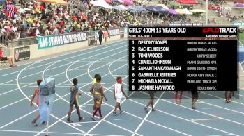 Girls' 400m, Final - Age 13