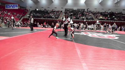 38 lbs Semifinal - Bo Revier, Morrison Takedown Club vs Brooks Crain, Keystone Kids Wrestling Club