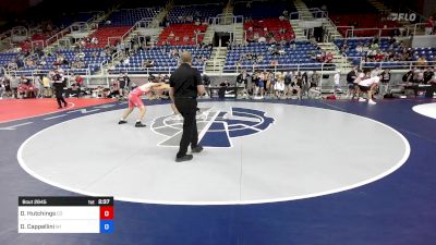 165 lbs Cons 32 #2 - Dante Hutchings, CO vs Damiano Cappellini, WI