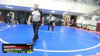 140 lbs Cons. Semi - Rebeka Pena-Burton, Nathan Hale G vs Faith Breusch, MCLOUD G