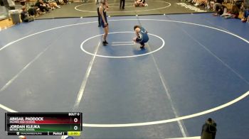 120G Round 2 - Jordan Klejka, Bethel High School vs Abigail Paddock, Palmer High School