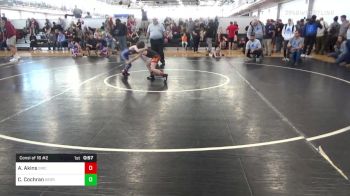 68 lbs Consi Of 16 #2 - Asa Akins, Spartans Wrestling Club vs Charles Kytle Cochran, Georgia Barn Burners WC