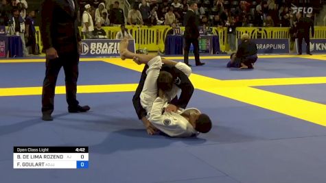 BRENDO DE LIMA ROZENDO vs FELIPE GOULART 2024 World Jiu-Jitsu IBJJF Championship