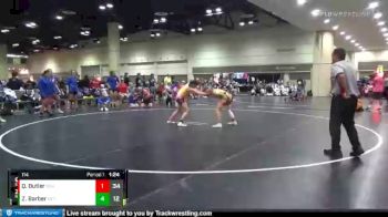 114 lbs Round 4 (10 Team) - Quinn Butler, SD Heat vs Zoey Barber, Nebraska Tsunami