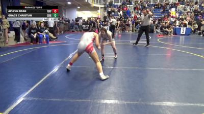 136 lbs Round Of 32 - Azlynn Dean, Fort Cherry vs Grace Christian, Seneca Valley