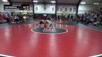157 lbs Round 4 - Jace Kinzenbaw, Washington vs Waylon Daughetee, Dubuque Hempstead